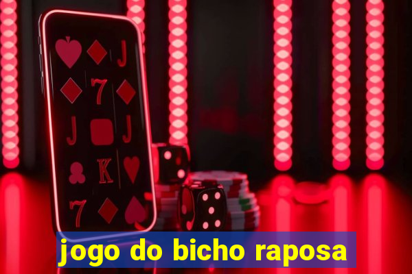 jogo do bicho raposa